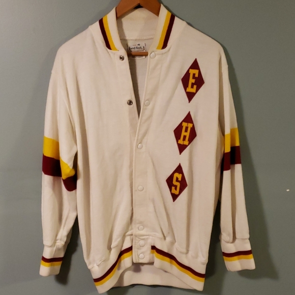 vintage sand knit swether SZ 40 - Picture 4 of 6